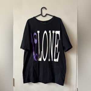 Vlone x Palm Angels T-Shirt. Large. Authentic. Black and purple.